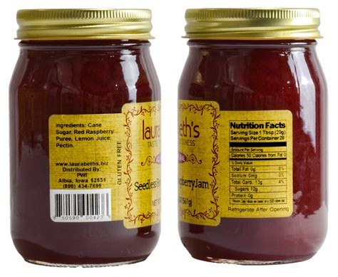 Red Raspberry Seedless Jam - Iowa Smokehouse