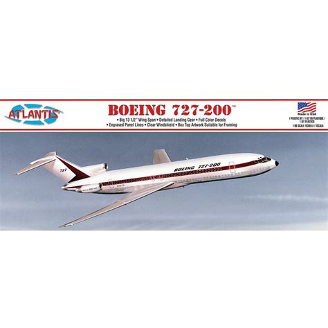 Boeing 727 Airliner 1:96 Scale Model Kit - Entertainment Earth