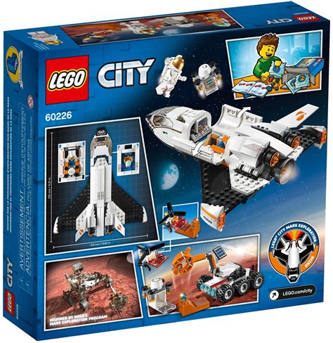 60226: LEGO® City Mars Research Shuttle / Mars-Forschungsshuttle – Klickbricks