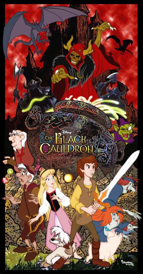 The Black Cauldron Poster