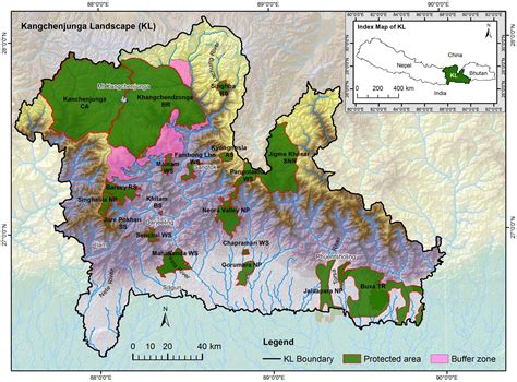 Kanchenjunga National Park Map