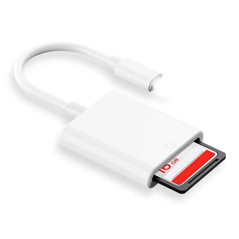 For Lightning to SD Card Camera Reader Micro SD OTG Data Cable Smart Adapter For iPhone For iPod ...