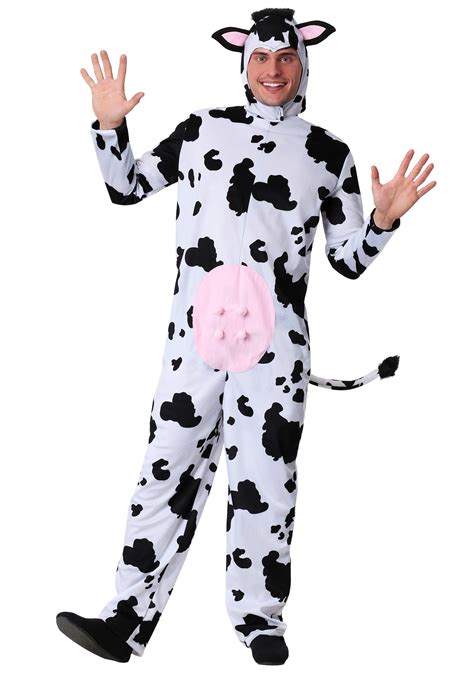 Classic Cow Adult Costume | Adult Farm Animal Costumes