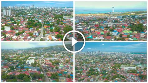 Cebu City Aerial View During the Start of Enhanced Community Quarantine