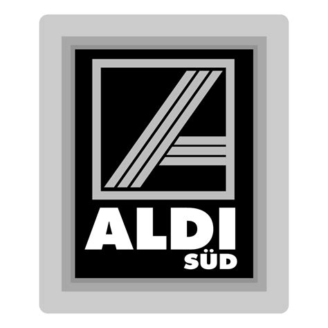 ALDI Sued Logo Black and White – Brands Logos