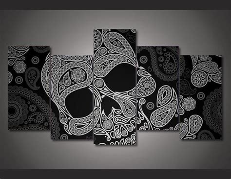 Sugar Skull Painting Canvas at PaintingValley.com | Explore collection of Sugar Skull Painting ...