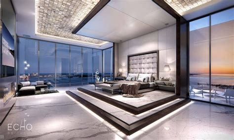 5 Stunning Miami Beach Penthouses With Pool | Luxurious bedrooms, Luxury bedroom master, Mansion ...