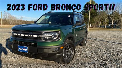 Green Ford Bronco Sport