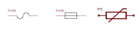 Resettable Fuse Schematic Symbol