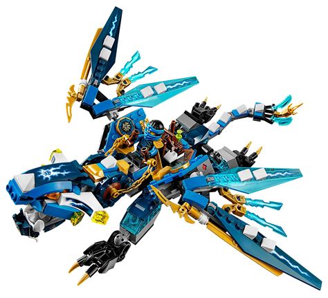 LEGO Ninjago 70602 pas cher - Le dragon élémentaire de Jay