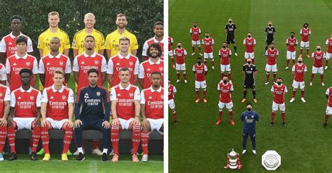 Arsenal release official squad photo for 2022/23 – looking back the 2020/21 masterpiece ...