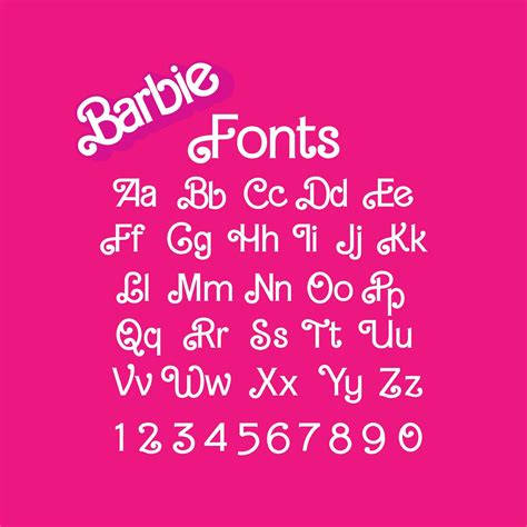 Retro Barbie Font Letters Svg Cricut Cut File 1970s to 1980s - Etsy