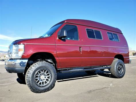 low miles 2010 Ford E Series Van Timberline 4×4 Conversion Custom van for sale