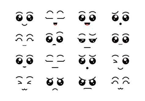 Cute Cartoon Eyes Vector Art, Icons, and Graphics for Free Download