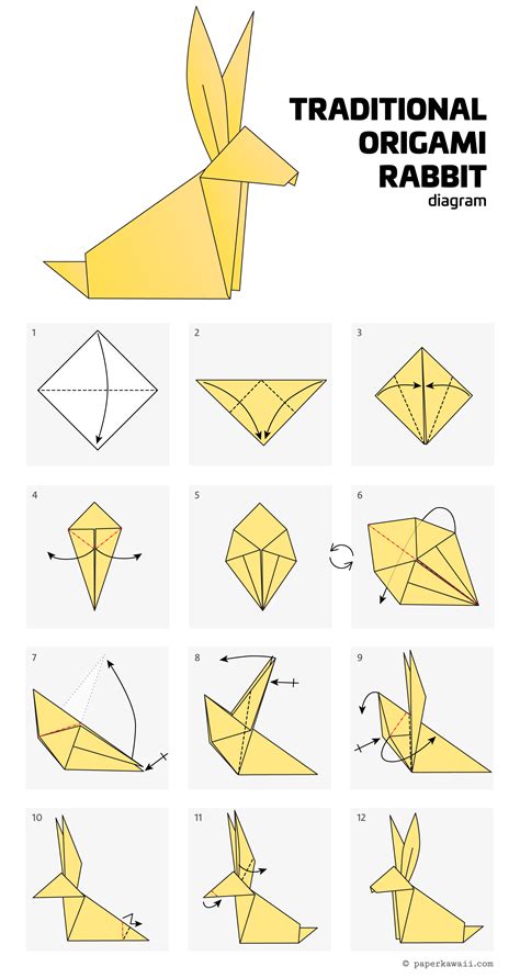 Origami Diagrams - Paper Kawaii