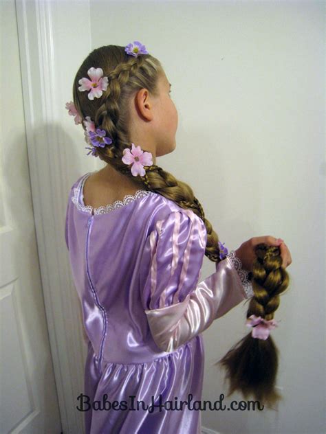 Rapunzel Hair Tutorial - Using Extensions - Babes In Hairland