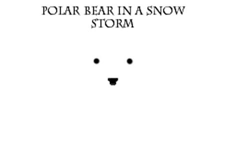 Polar Bear In A Snow Storm by drkcrystalangel on DeviantArt