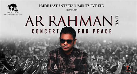 A.R RAHMAN CONCERT FOR PEACE