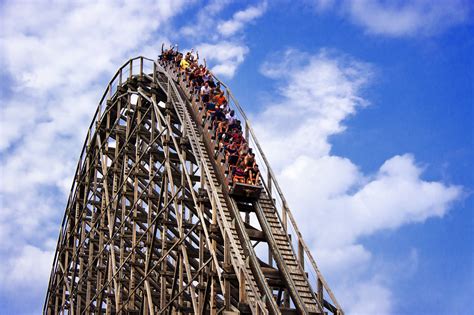 Why Wood Roller Coasters Are Better - Men's Journal