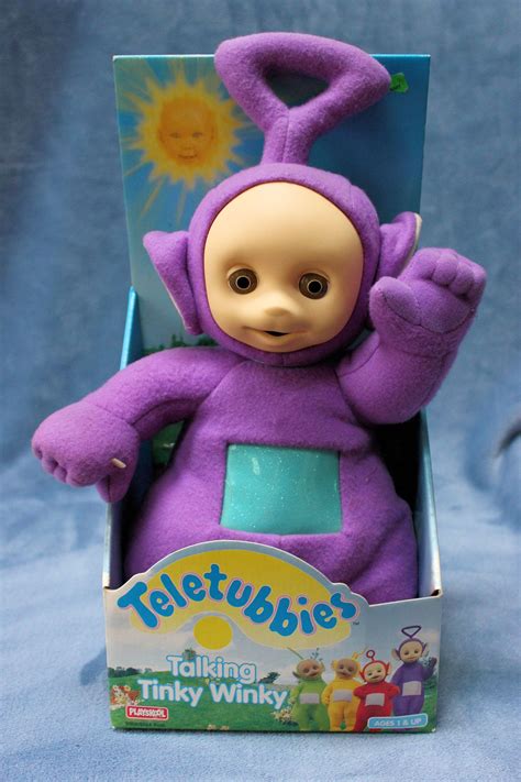 Vintage Tinky Winky Teletubbies Talking Doll 16 - Etsy