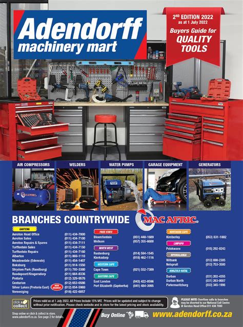 Adendorff Machinery Mart Current catalogue 2022/07/01 - 2022/09/30