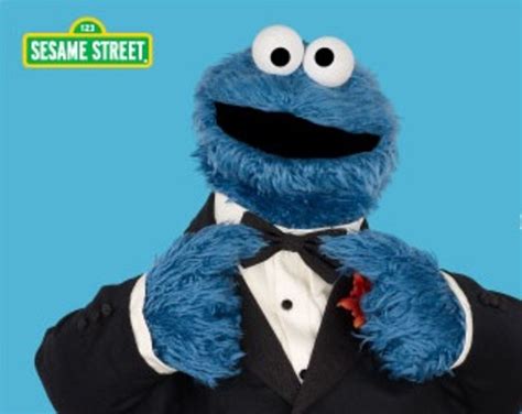 Sesame street cookie monster - gastits