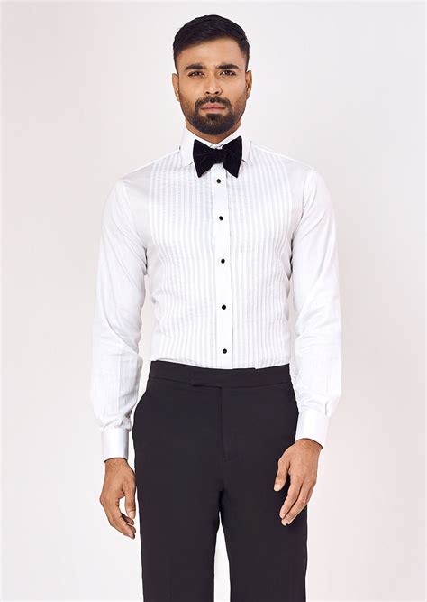 White Tuxedo Shirt - Rulmaker.com