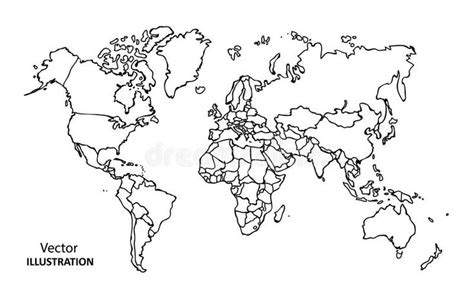 The Best World Map Drawing With Countries Photos – World Map Blank ...