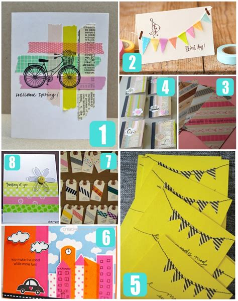 Omiyage Blogs: DIY: Washi Tape Cards