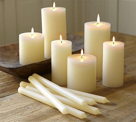 PB Pillar Candle - Pottery Barn Australia