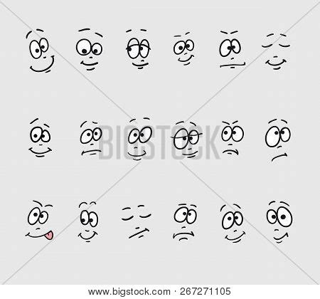 Cartoon Faces Vector & Photo (Free Trial) | Bigstock