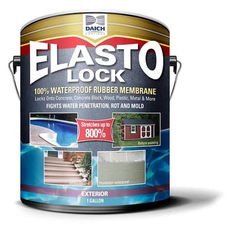 Reviews for ElastoLock 1 Gal. Gray Exterior Damp-Proof Rubber Membrane ...