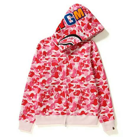 Pink Bape Hoodie | Jackets MOB