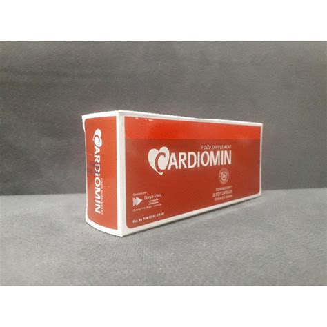 Jual CARDIOMIN SUPLEMEN VITAMIN B12, B6, . E DAN ASAM FOLAT | Shopee Indonesia