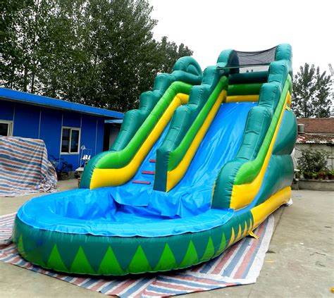 Inflatable Water Slide With Pool/ Water Slide For Adult And Kids,Commercial Inflatable Pool ...