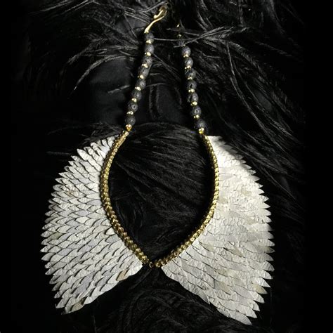 Fish Scale Collar Necklace