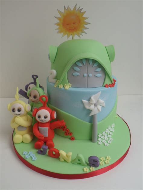 Teletubbies cake, bright and colourful, by Carpel's Creative Cakes | Teletubbies cake, Character ...