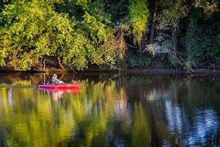 kayaking into the sun | Trolling on the Tittabawassee. | Flickr