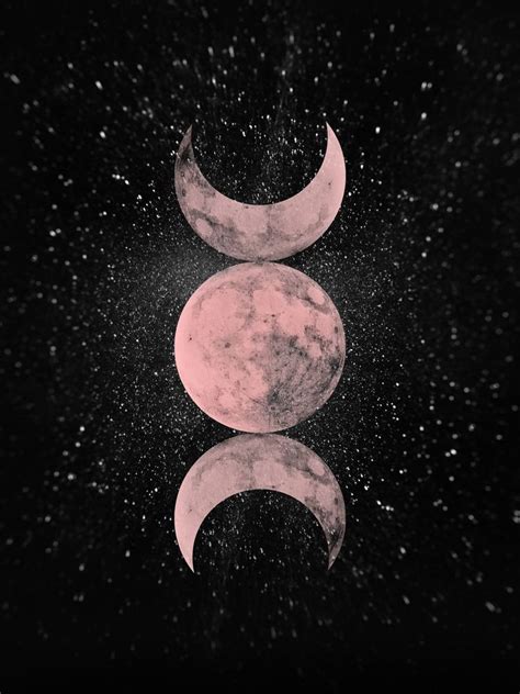 Pink Moon Symbol Art Print by cafelab | Moon symbols, Moon art, Pink moon