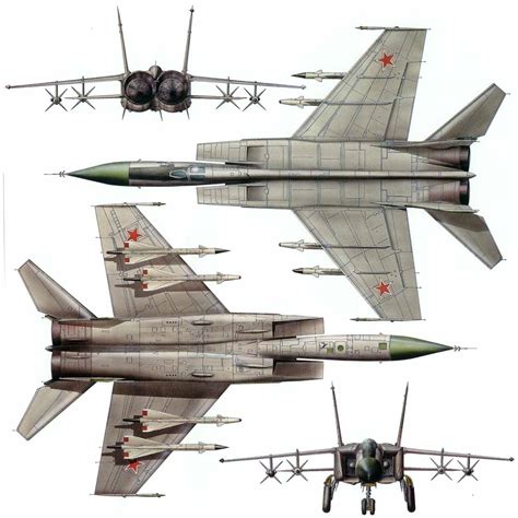 MiG-25P. The description of a design, Specification and scheme.