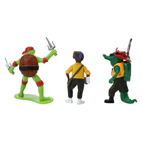 TMNT: Mutant Mayhem Mini Action Figures 3-Count - Top Notch DFW, LLC