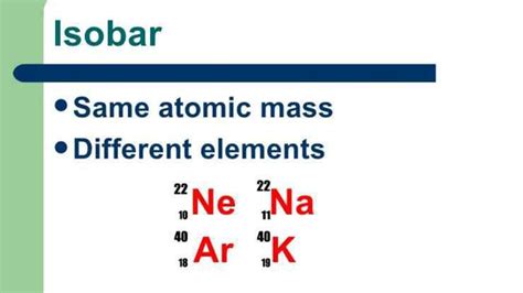 What Are Isobars Examples