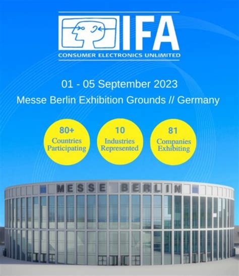 IFA Berlin Exhibitor List 2023 - Buy At $100 - BizProspex