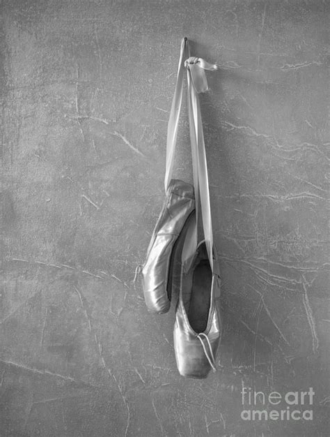 Ballet Shoes in Black and White Photograph by Diane Diederich - Pixels