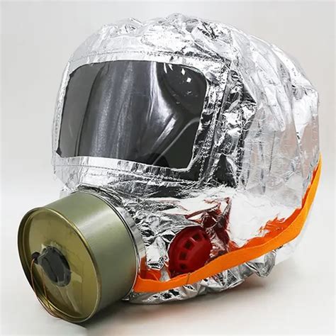 Fire escape mask Emergency Hood Oxygen gas masks Respirators 30 Minutes Smoke Toxic Filter Gas ...