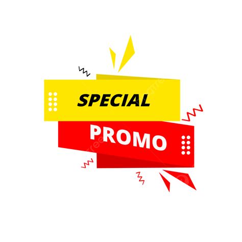 Special Promo Banner Shape, Special Promo, Banners, Promotion PNG ...