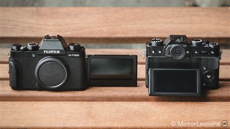 Fujifilm X-T100 vs X-T20 – The complete comparison