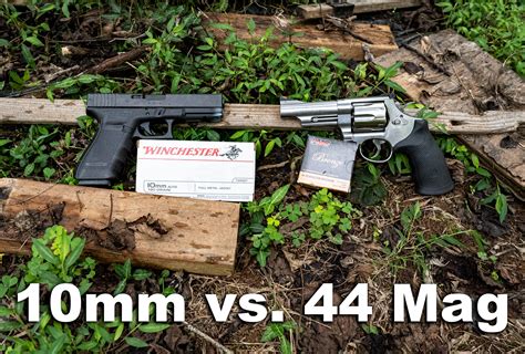 10mm vs 44 Magnum | A Side By Side Comparison