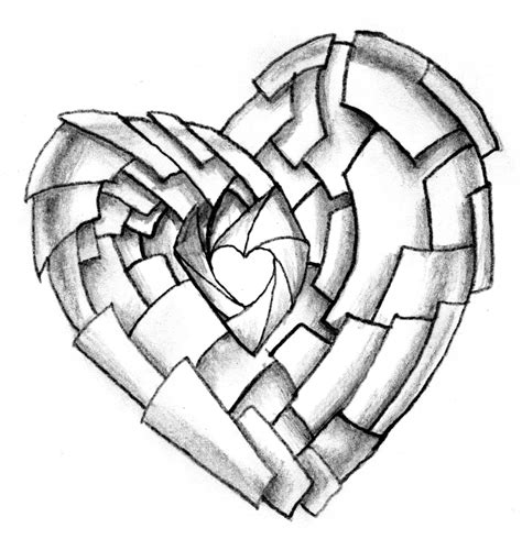 Heart Shape Drawing | Free download on ClipArtMag