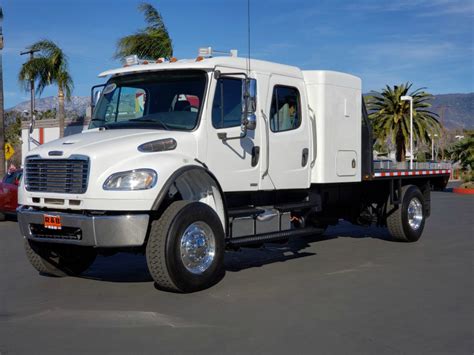 Freightliner 4x4 Crew Cab with Sleeper and 10ft Deck - Automatic Trans $98,000 | River Daves Place